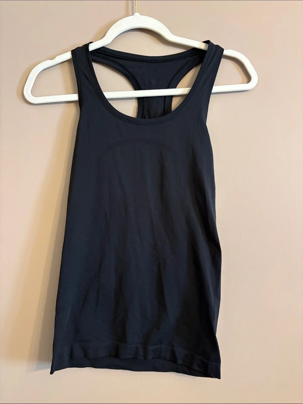 lululemon athletica Black Racerback Tank. Like new